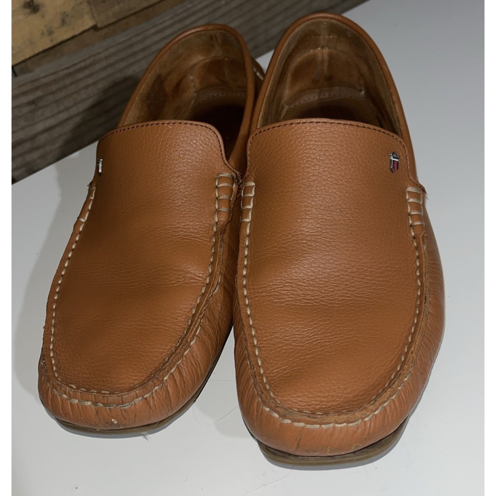 Louis Philippe Loafers Men's Classic Leather Sz 9 US‎ 42 EU Driver Slip On Shoes